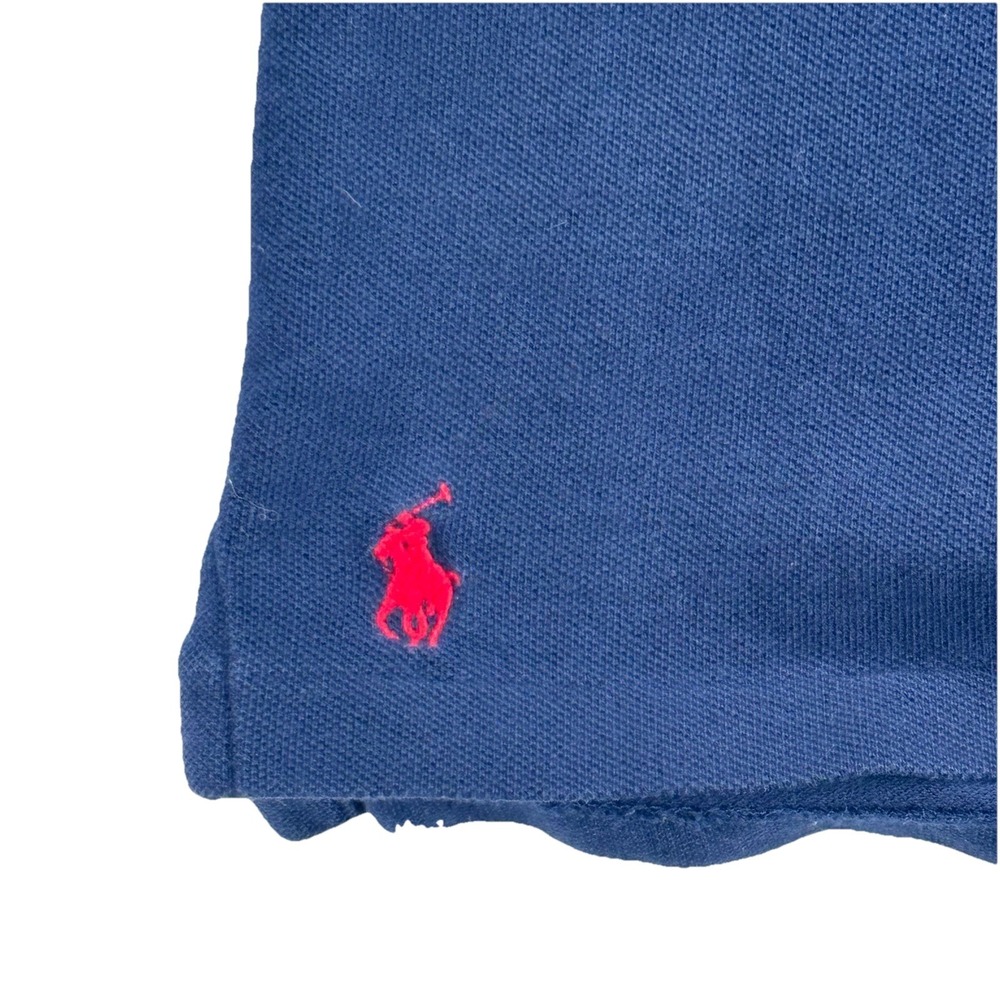 $138‎ Polo Ralph Lauren Classic Fit Polo Shirt Blue Mens M Colorful Preppy Retro - Picture 3 of 9